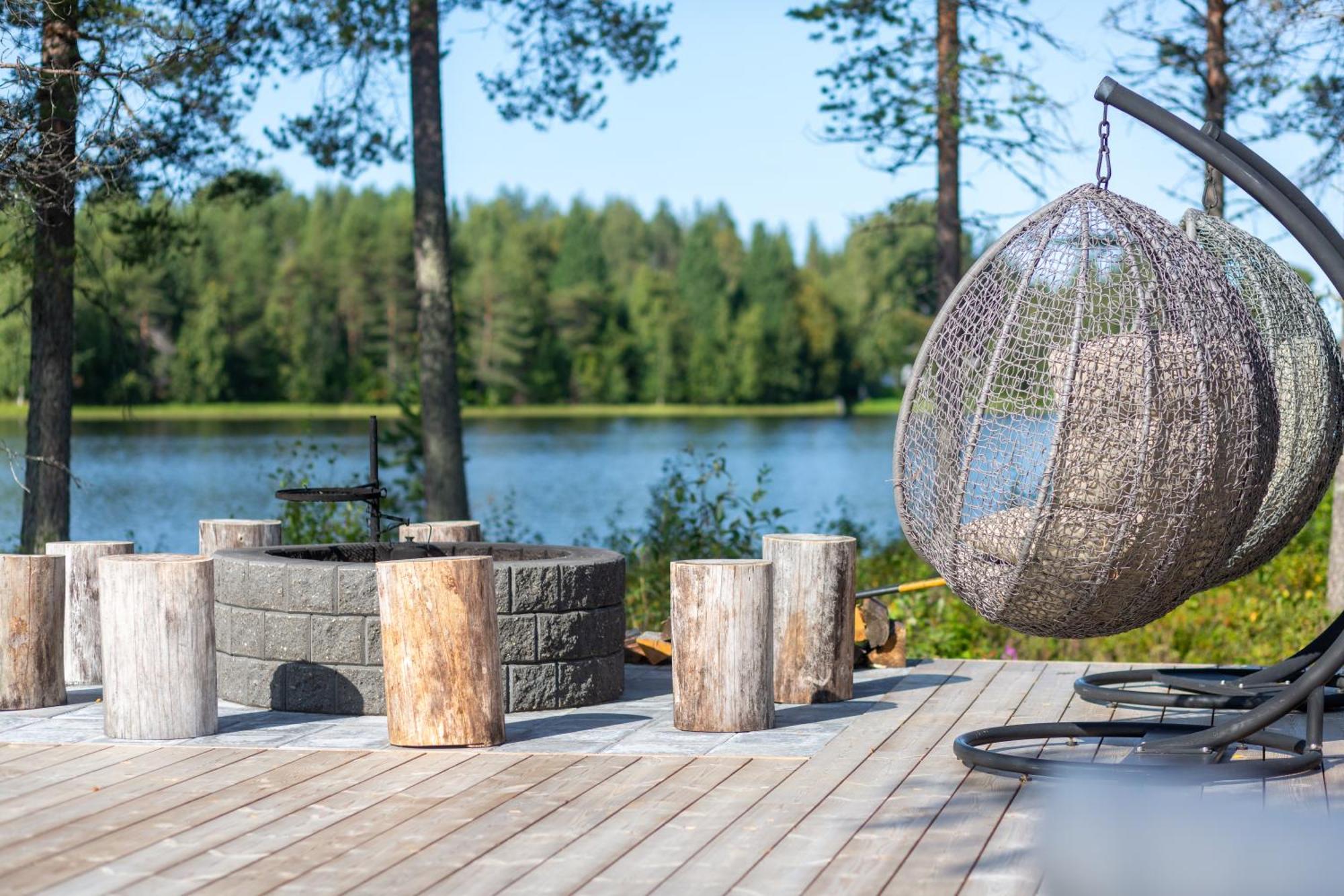 Lakeside Holiday Home Рованиеми Экстерьер фото