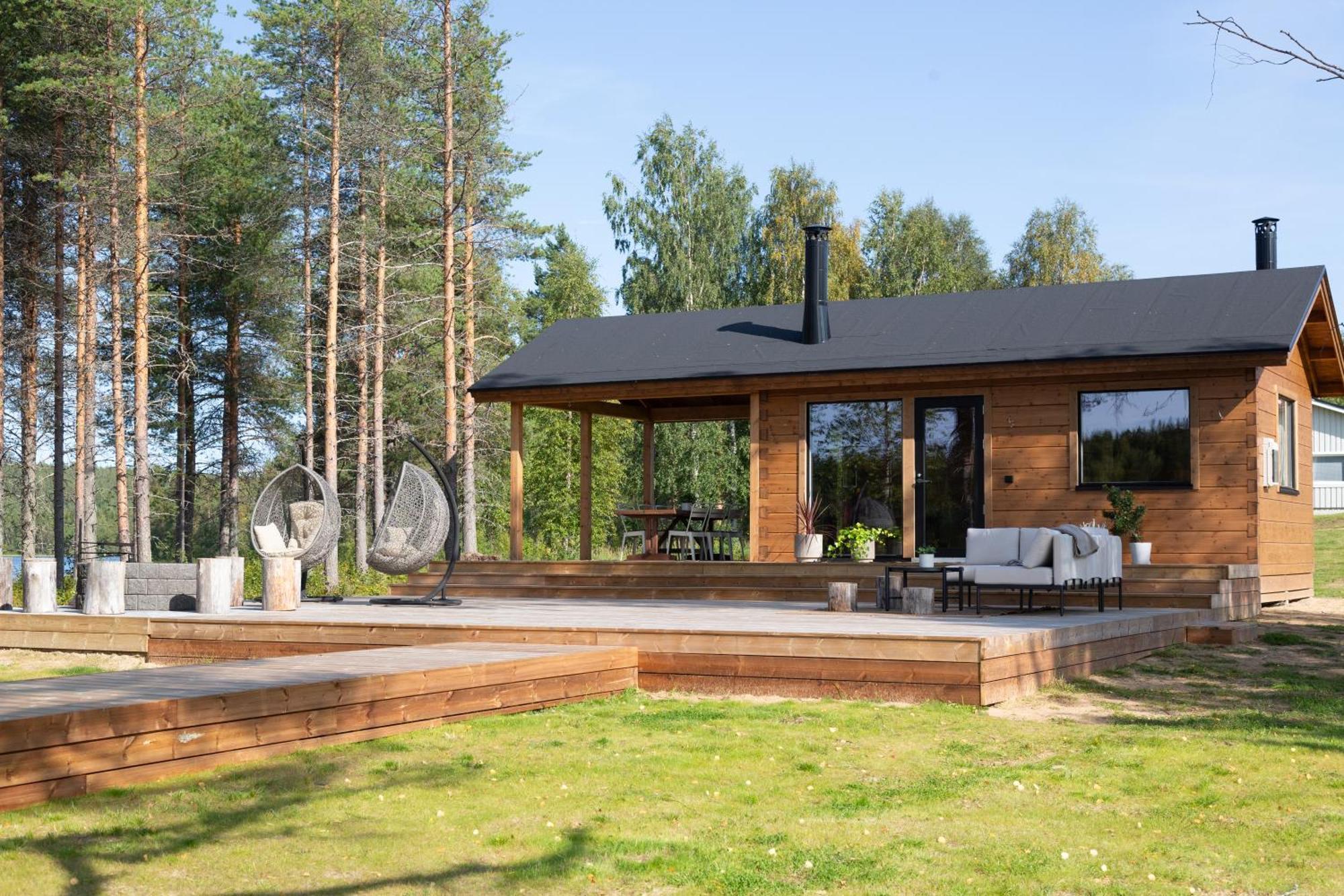 Lakeside Holiday Home Рованиеми Экстерьер фото