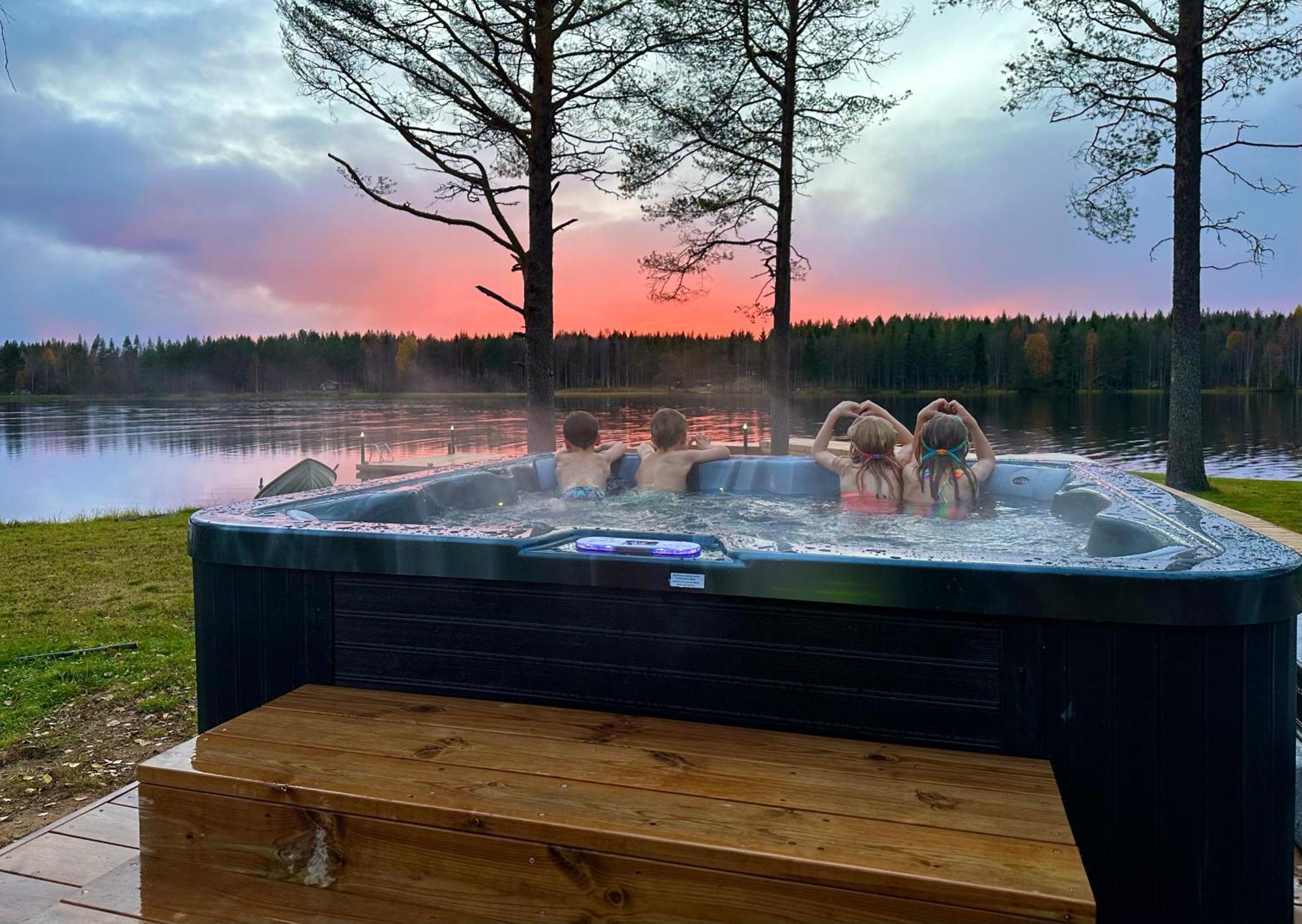 Lakeside Holiday Home Рованиеми Экстерьер фото